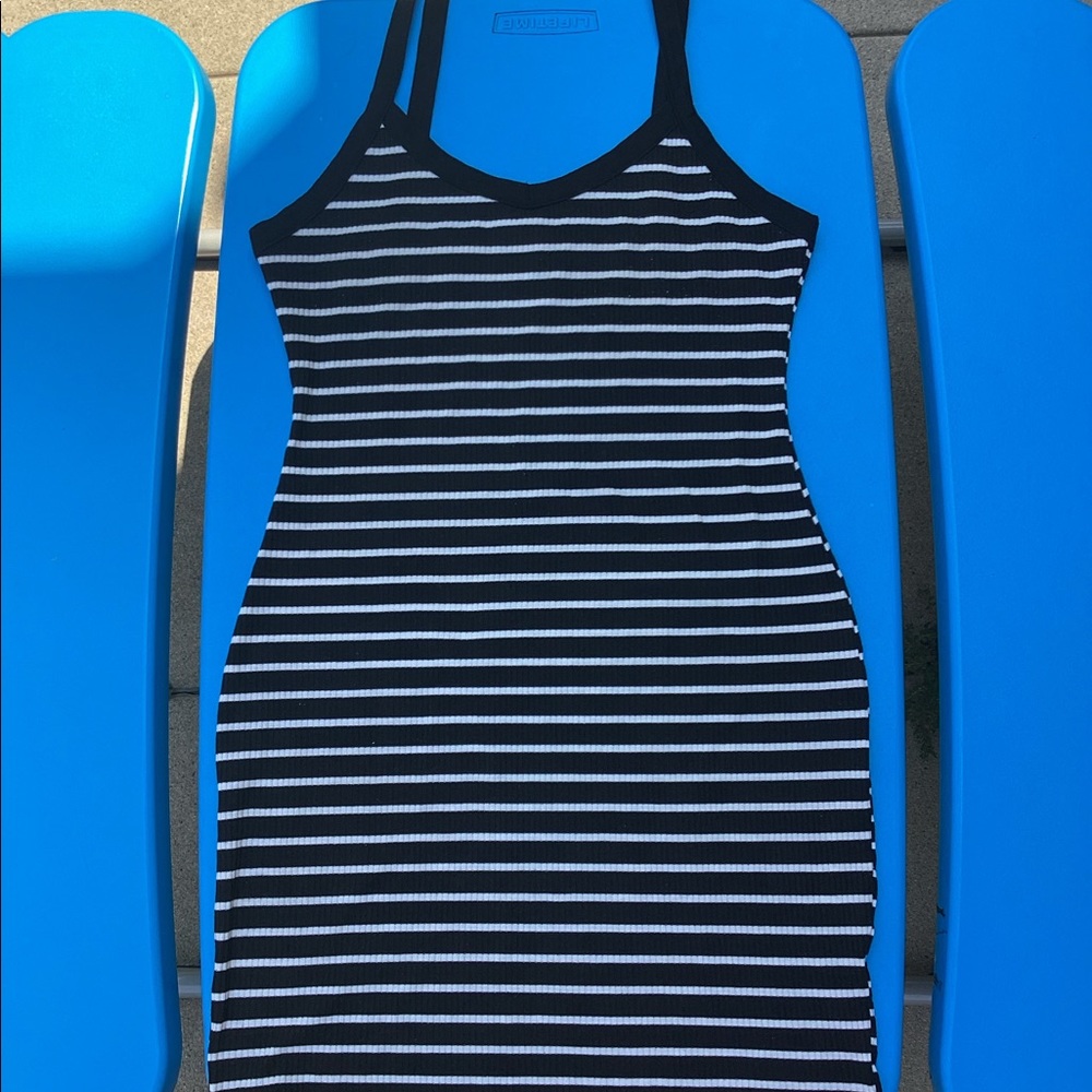 Shein Striped Bodycon Dress